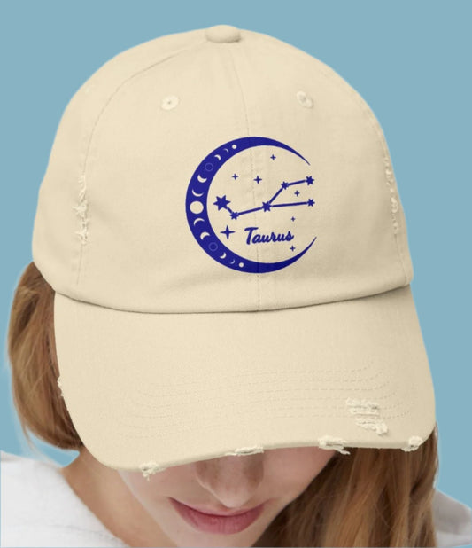 Hat, Zodiac, Taurus, Cap