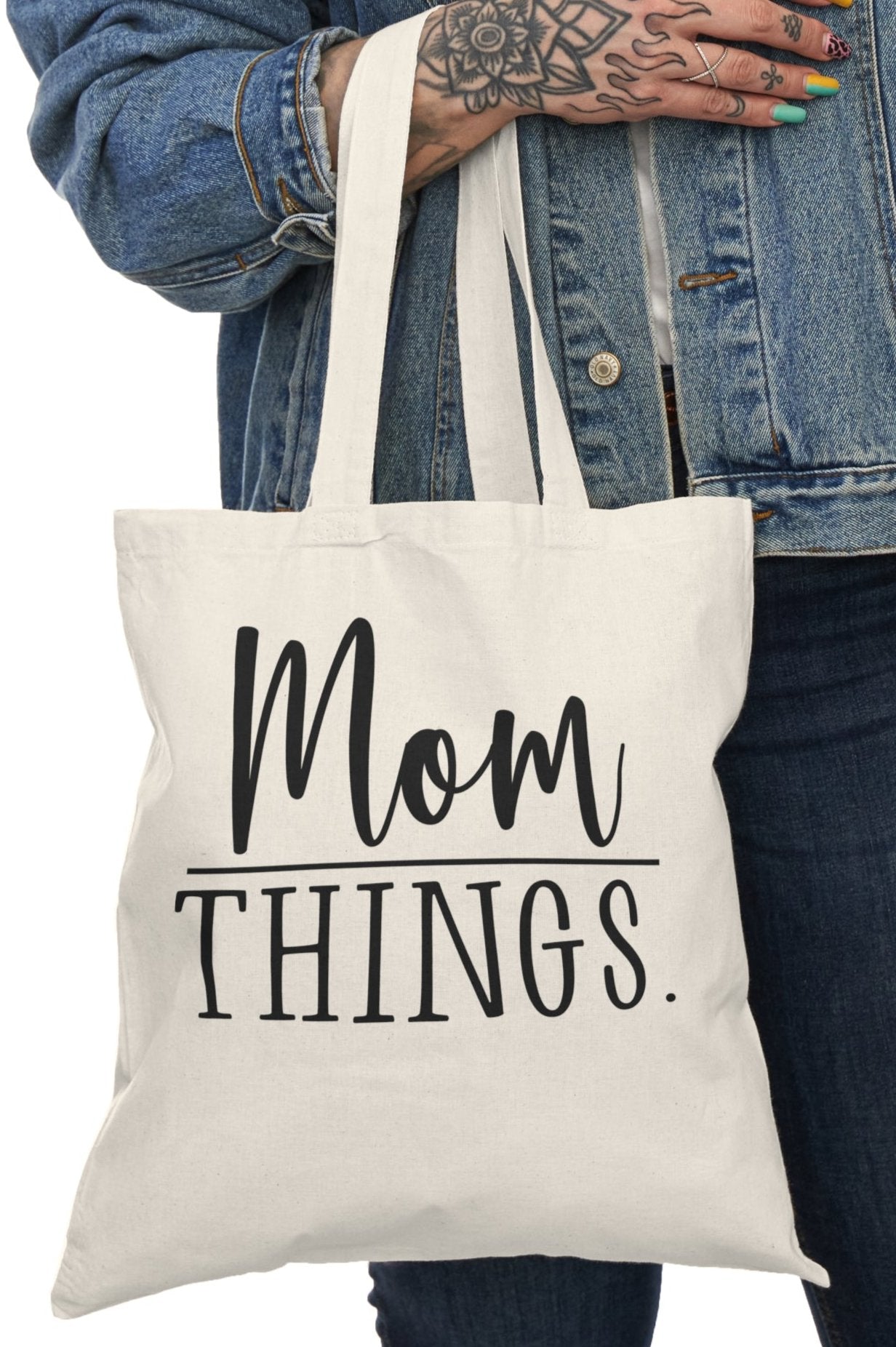 Shopping Bag, Canvas, Natural, Tote, Carry All