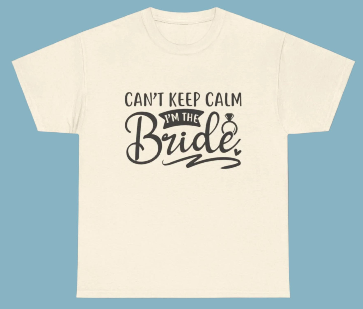 T-shirt, Bride, Cotton Tee