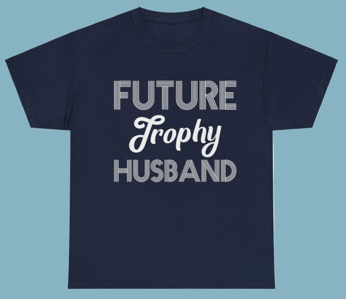 T-shirt, Husband, Cotton Tee
