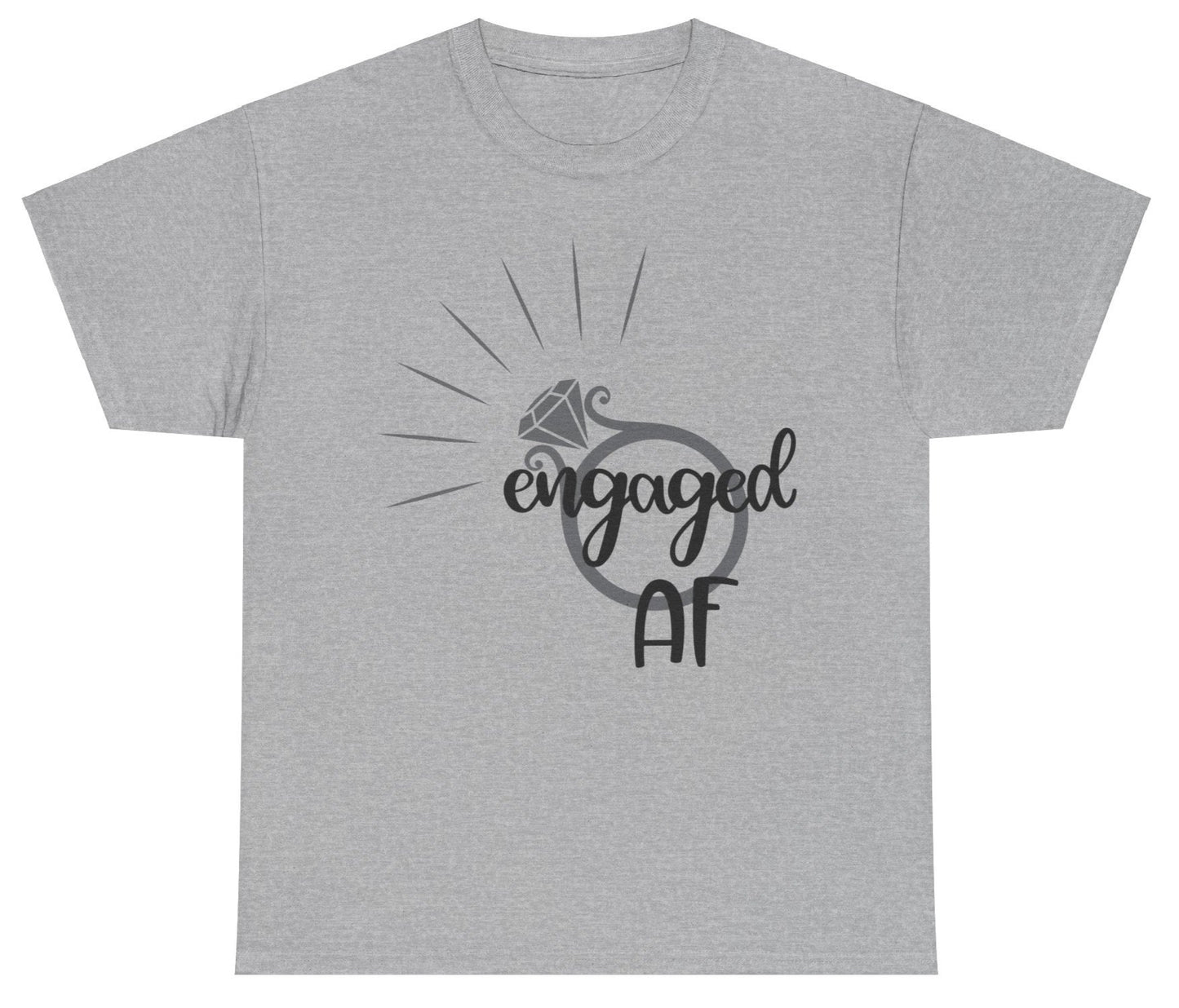 T-shirt, Engaged, Cotton Tee