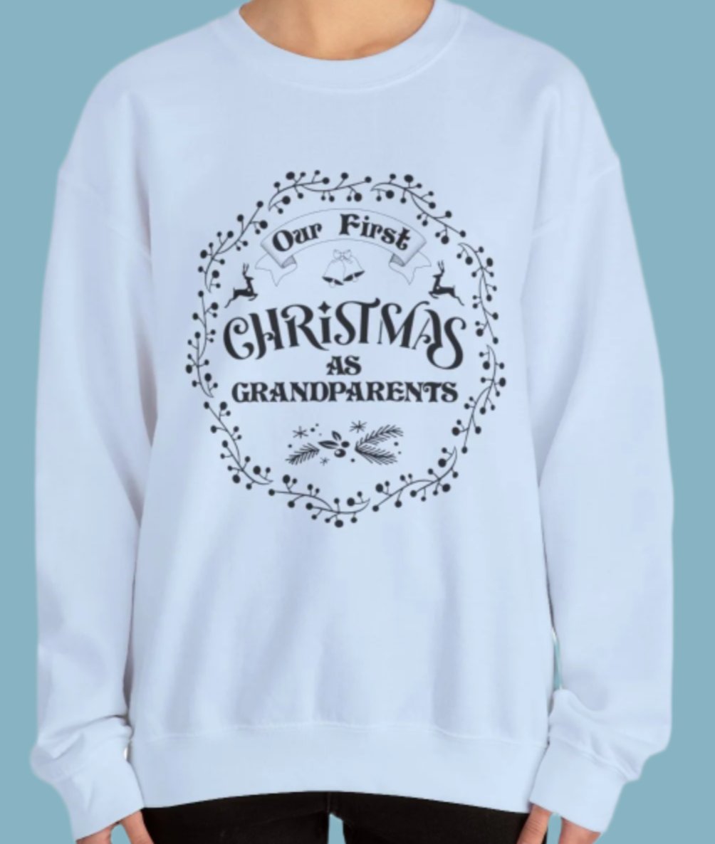 Sweater, Christmas, New Grandparents, Sweatshirt