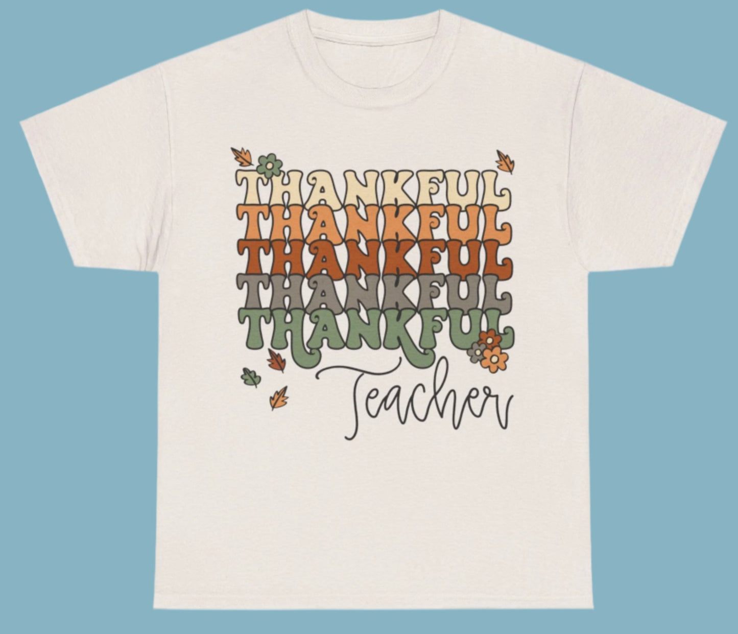 T-shirt, Thanksgiving,  Cotton Tee