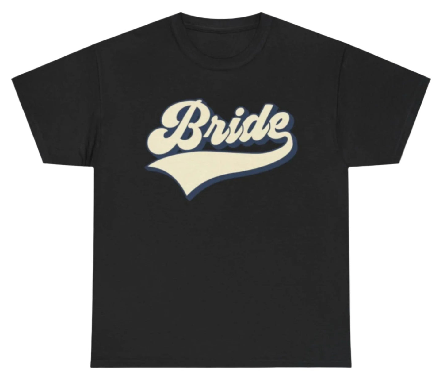 T-shirt, Bride, Cotton Tee