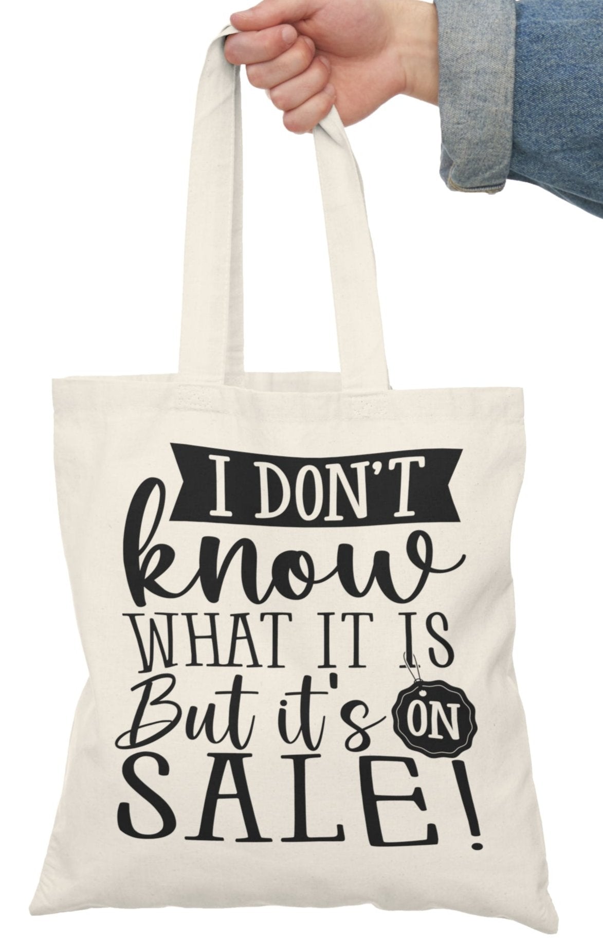 Shopping Bag, Canvas, Natural, Tote, Carry All