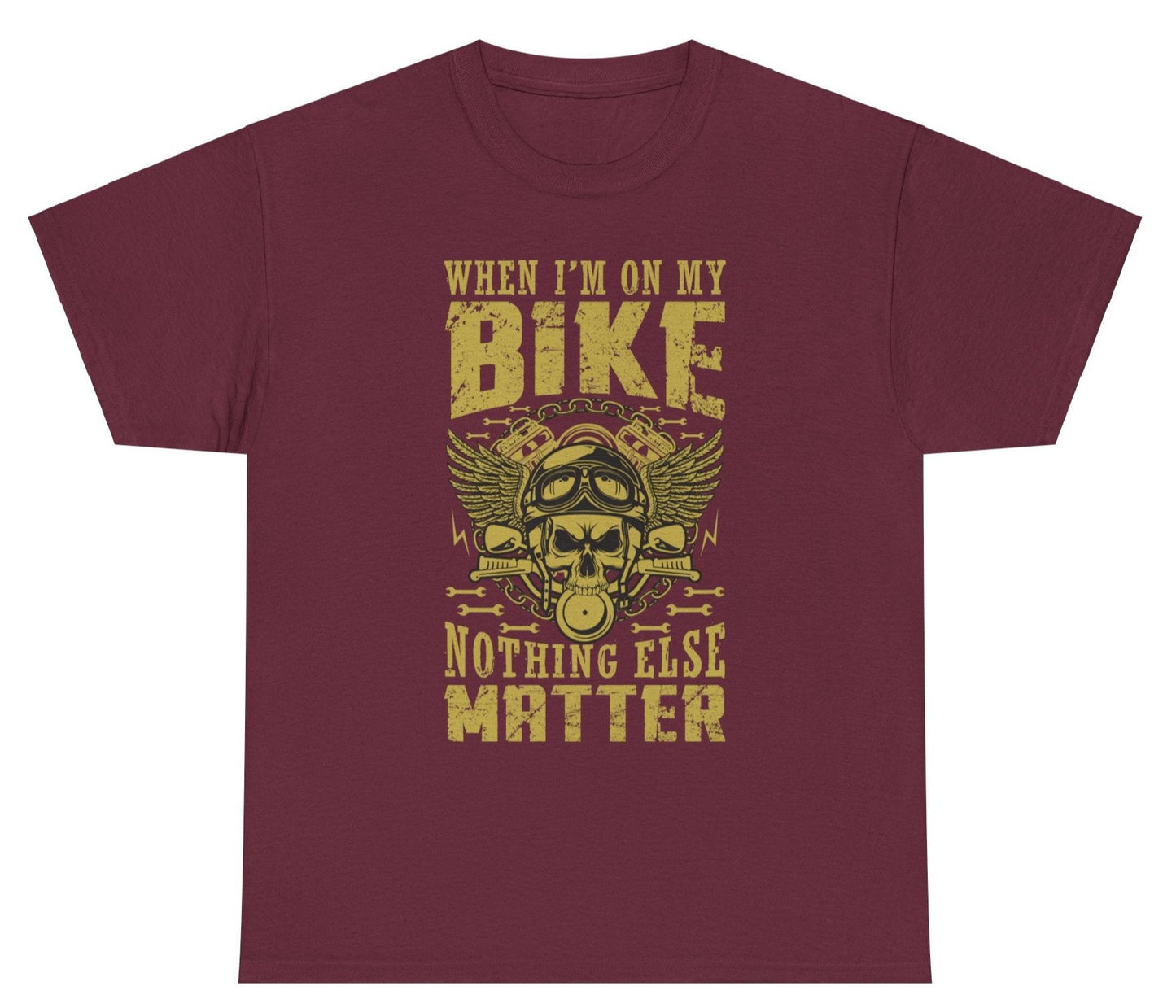 T-shirt, Biker, Cotton Tee