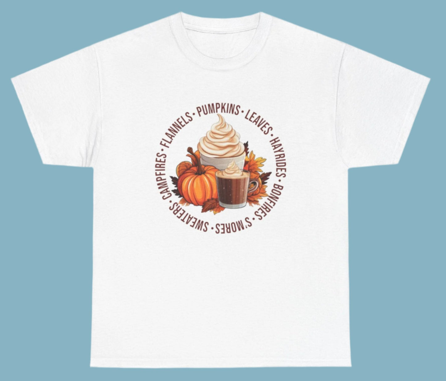 T-shirt, Autumn, Fall, Cotton Tee