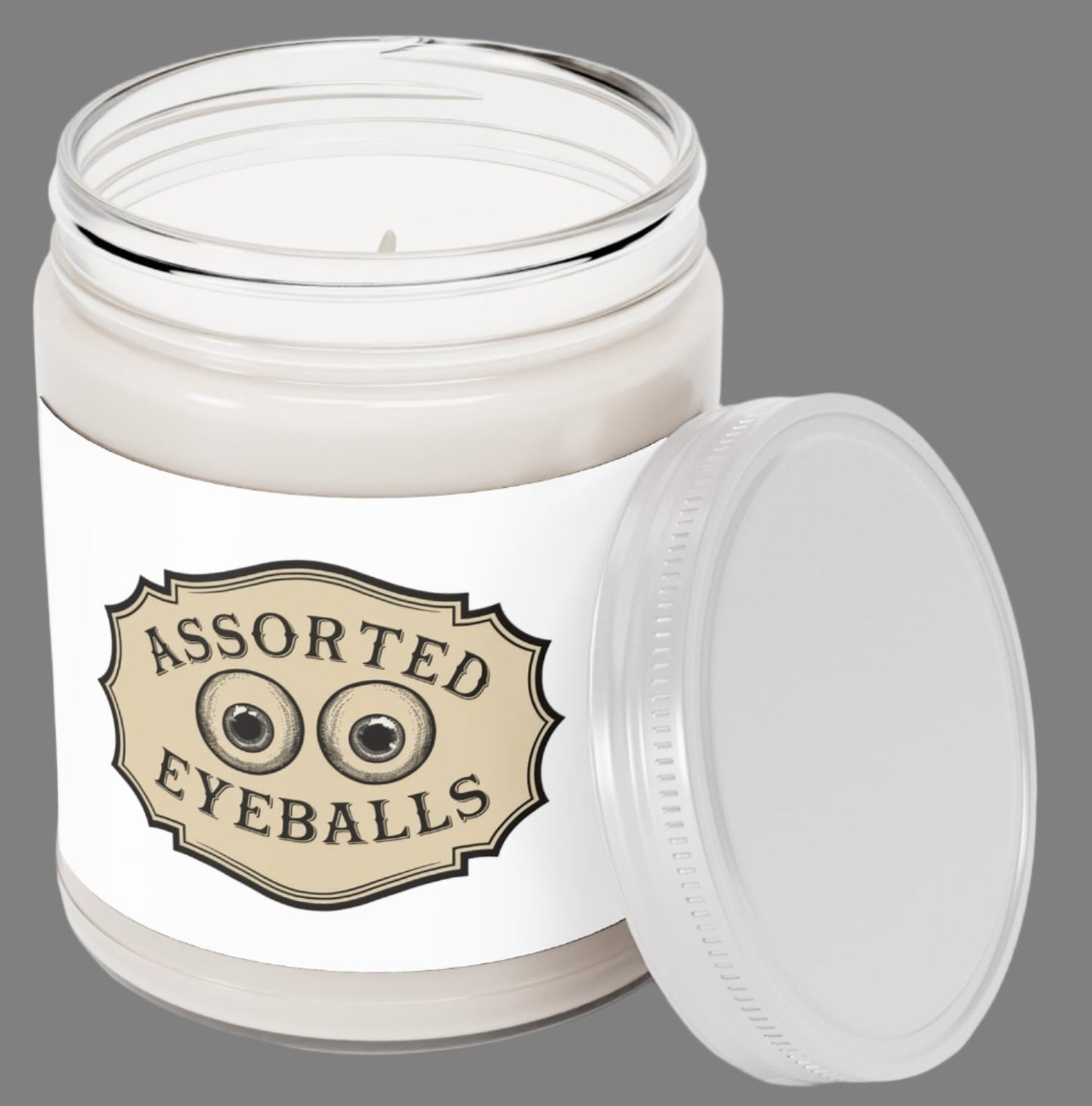 Candle, Jar, Assorted Eyeballs, Scented, Set