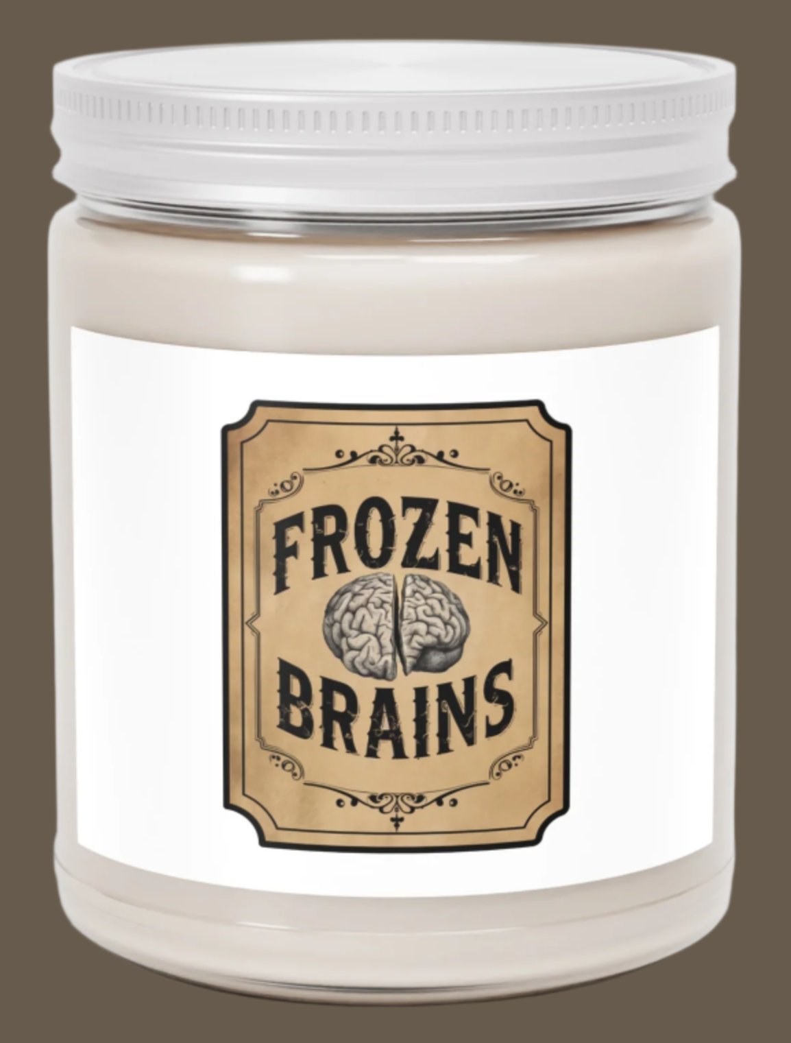 Candle, Jar, Frozen Brains, Scented, Set