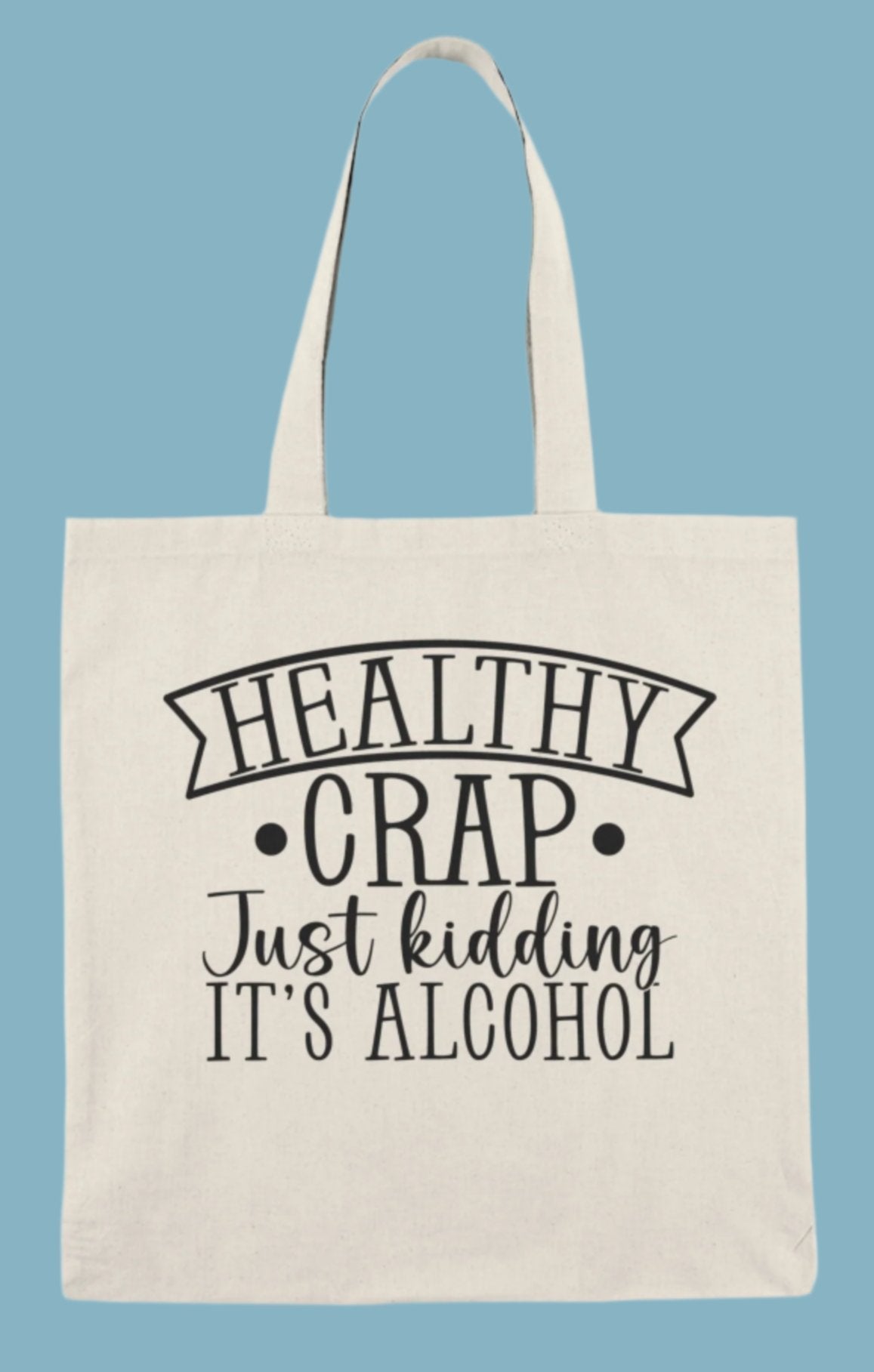 Shopping Bag, Canvas, Natural, Tote, Carry All