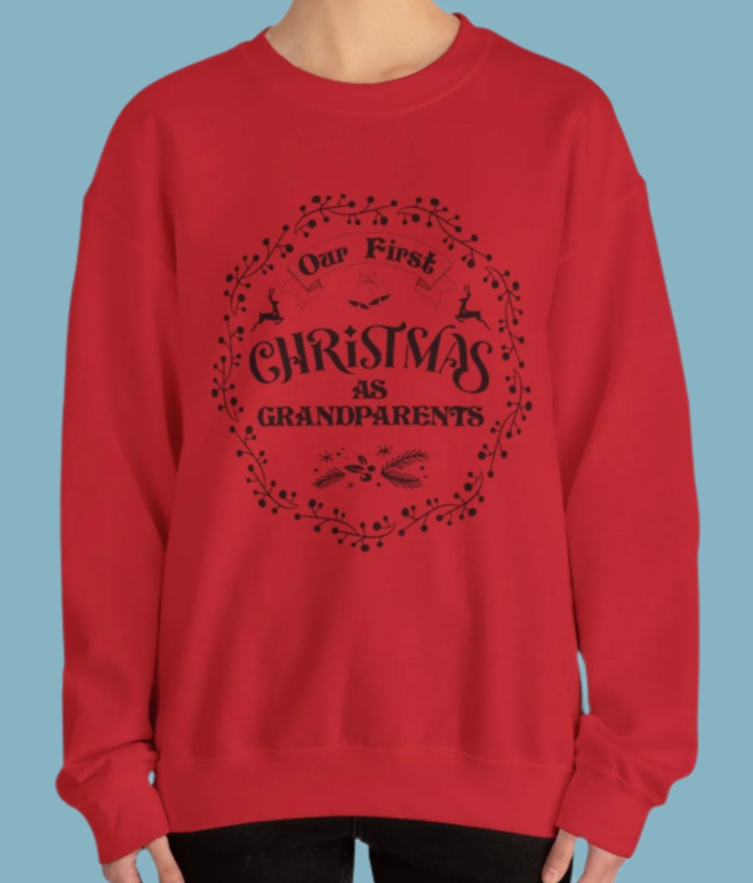 Sweater, Christmas, New Grandparents, Sweatshirt