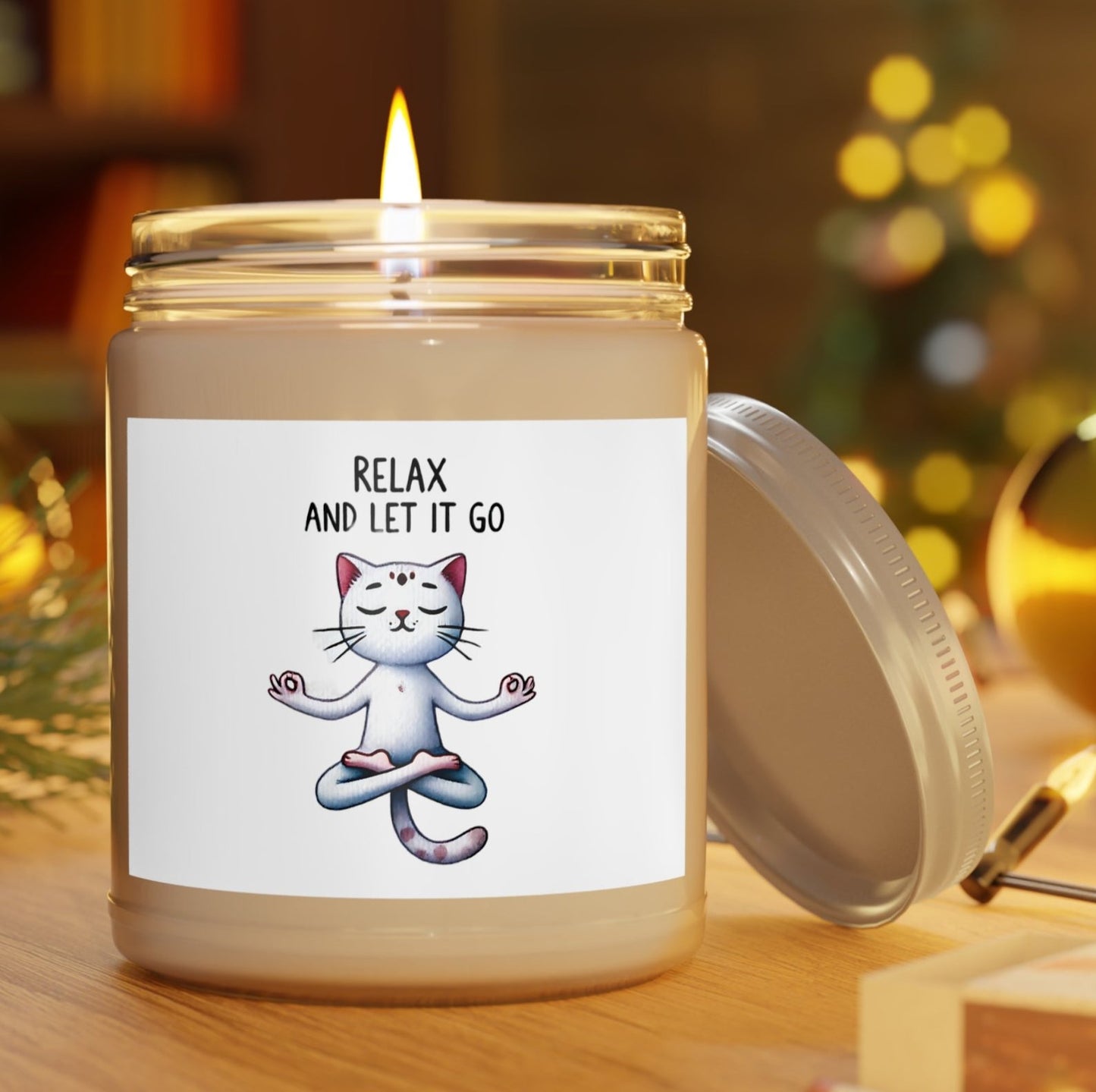 Candle, Jar, Scented