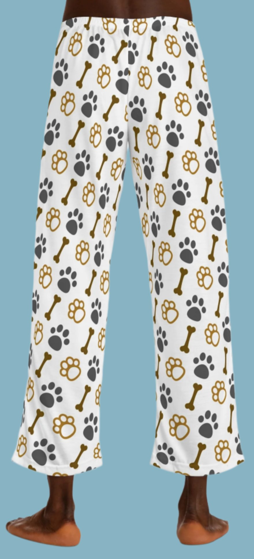 PJ Bottoms, Paw Prints, Pajama Pants