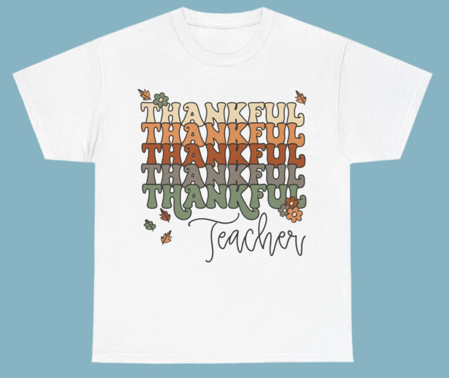 T-shirt, Thanksgiving,  Cotton Tee