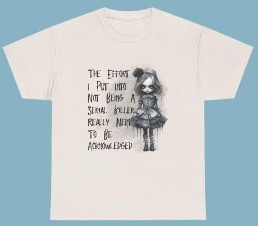 T-shirt, Funny, Cotton Tee