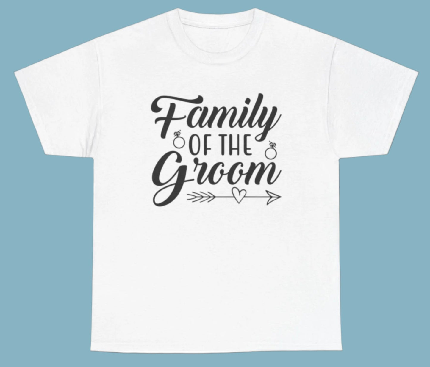 T-shirt, Groom's Family, Cotton Tee
