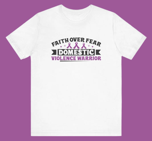 T-shirt, Awareness, Domestic Violence, Cotton Tee