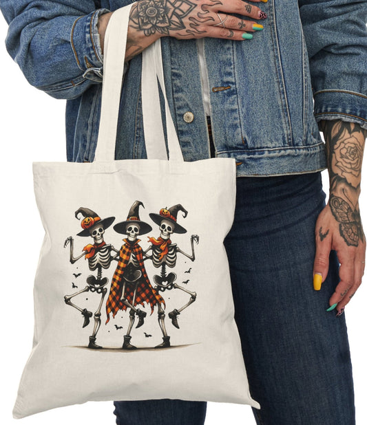 Tote, Hallowe'en, Canvas Bag, Natural, Shopping Bag