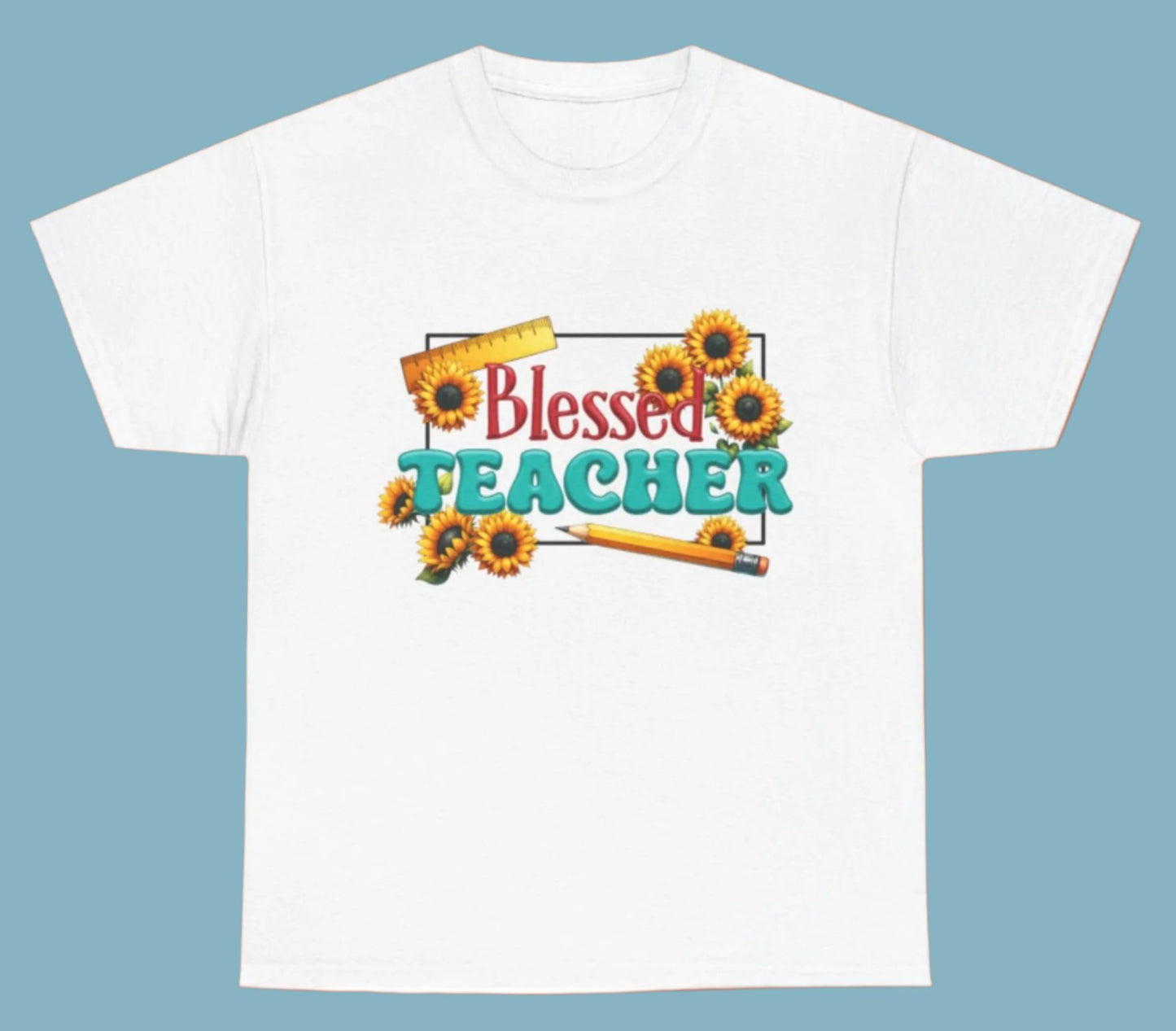 T-shirt, School, Teacher, Cotton Tee
