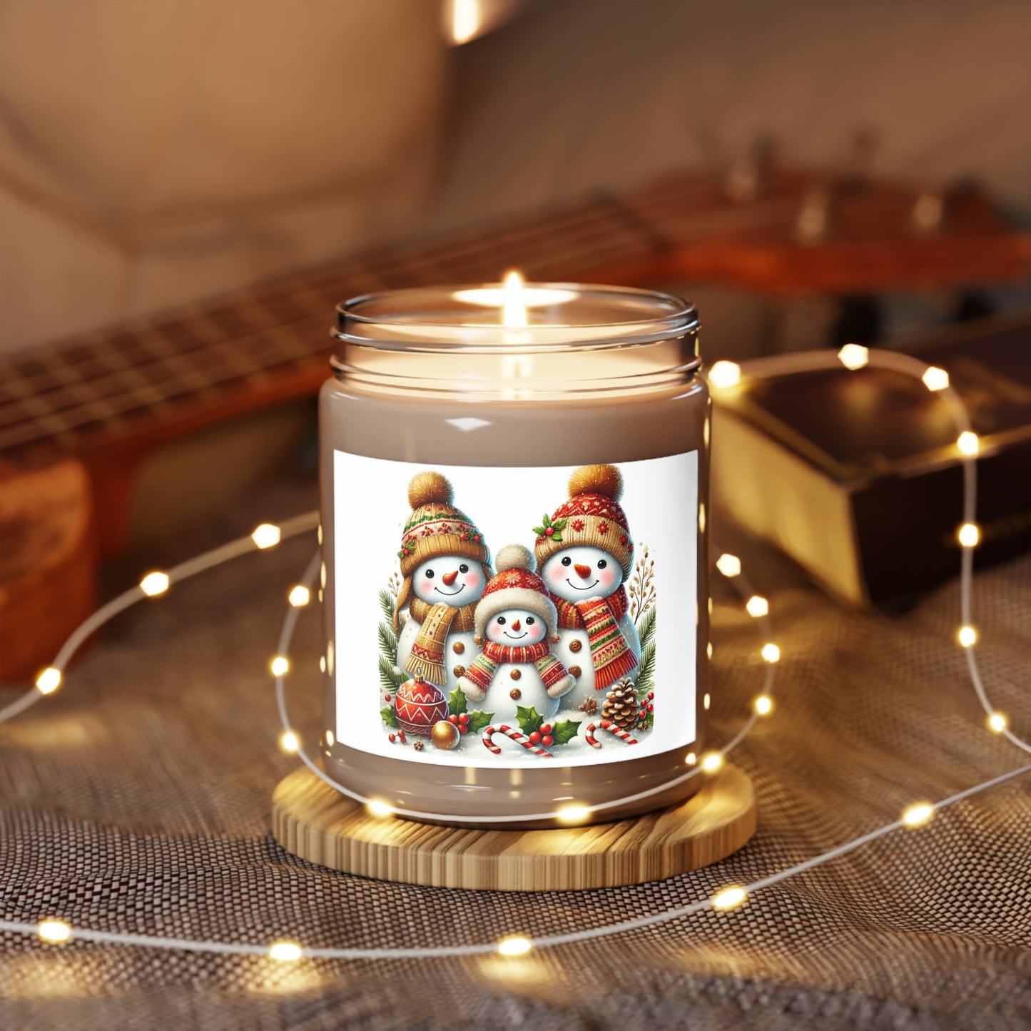 Candle, Jar, Christmas, Winter, Scented