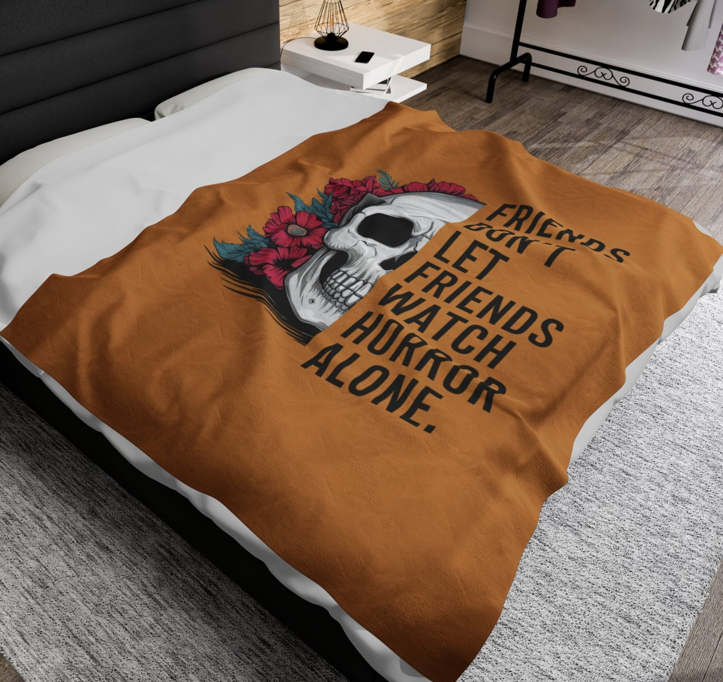 Throw, Horror Movies, Velveteen Plush, Blanket